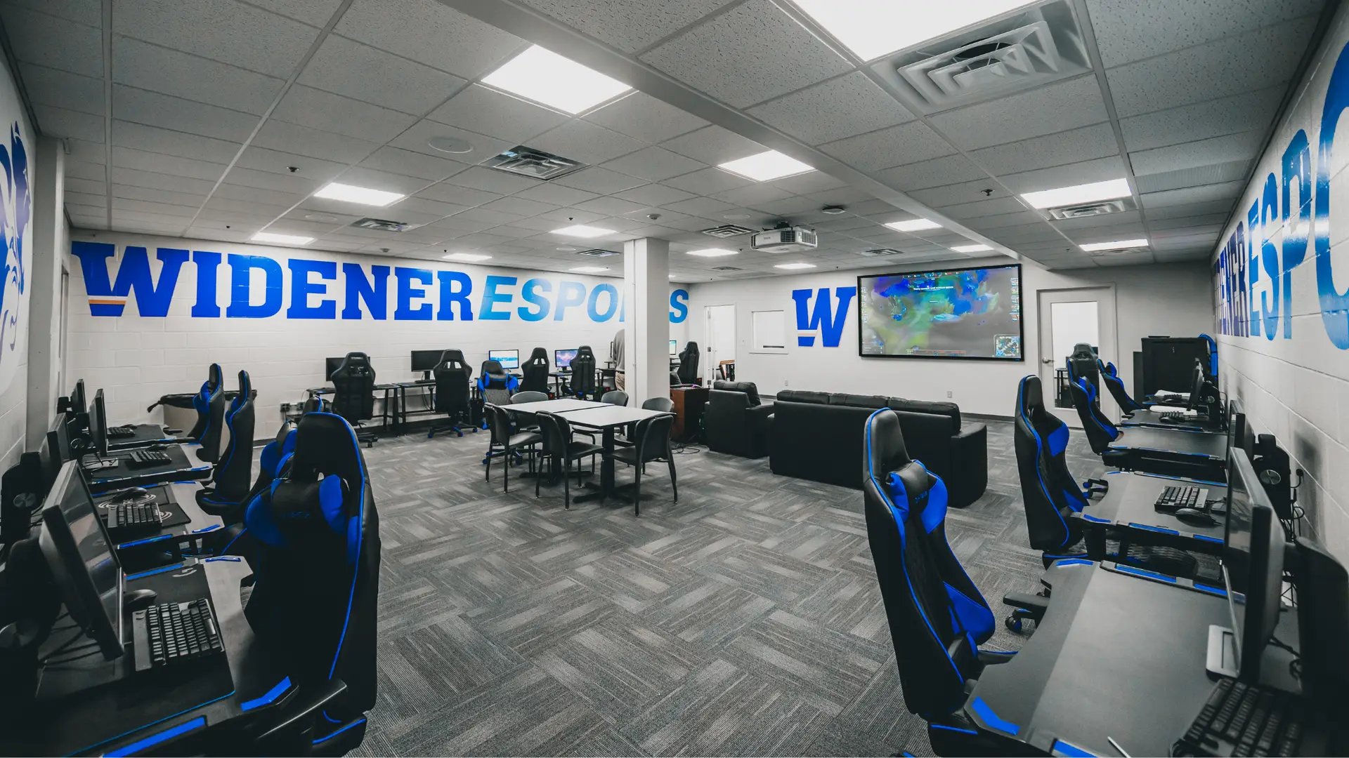 Esports arena at a school