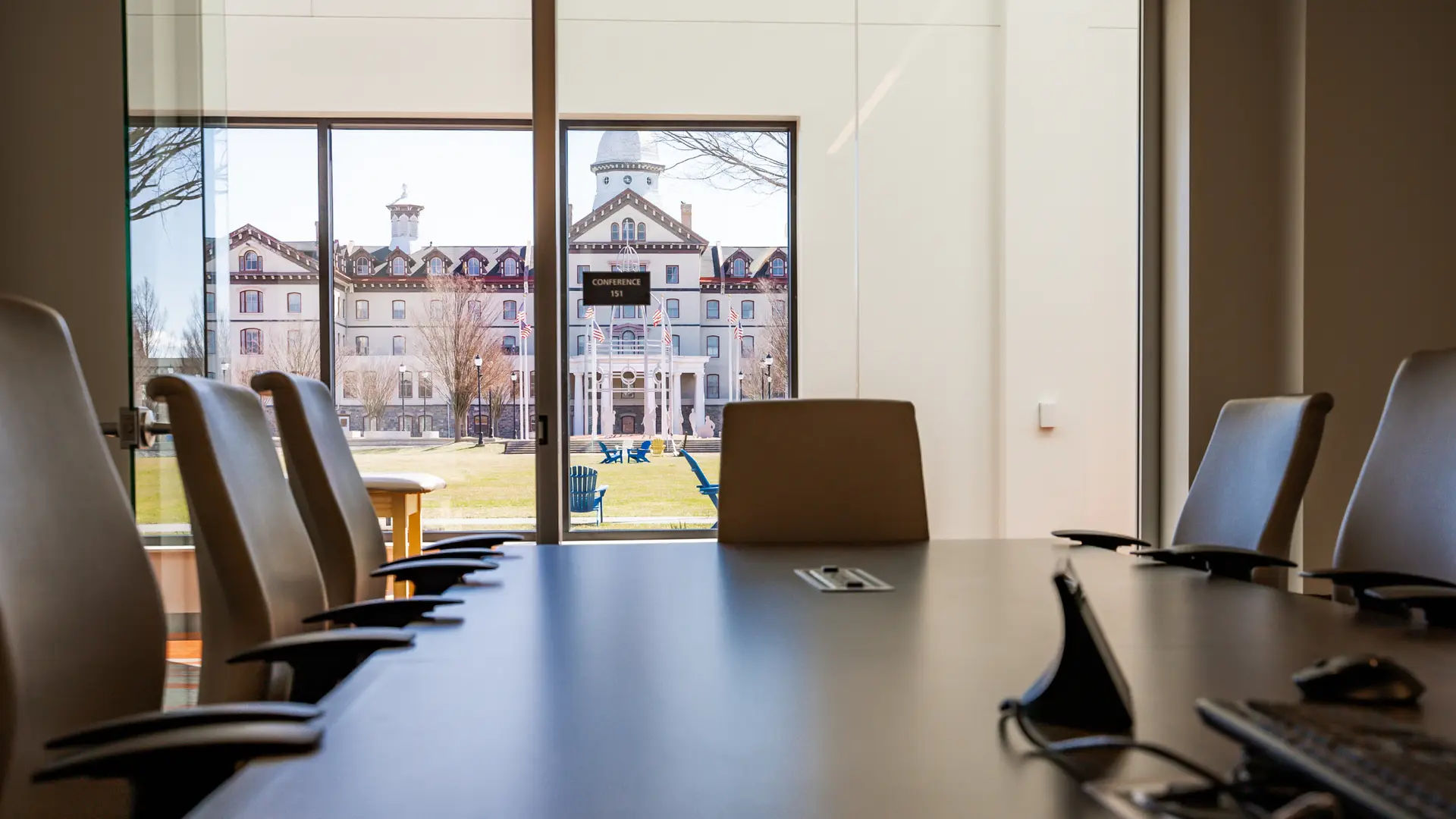 Conference room in an older building